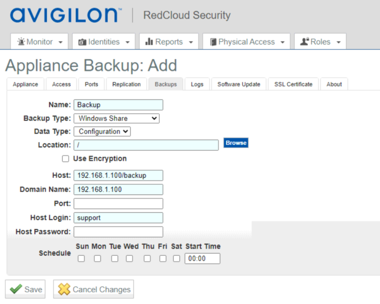 Avigilon Network Backup (Windows Share) and restore step by step - IT ...